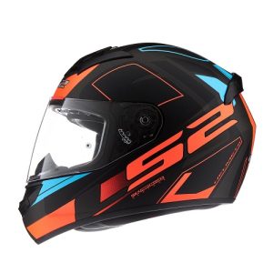 Casco 352 Cypress Matt Black Orange