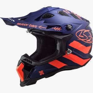 Casco 700 Subverter Cargo Azul Naranja