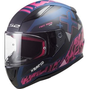Casco FF353 Rapid Xtreet Blue - Purple