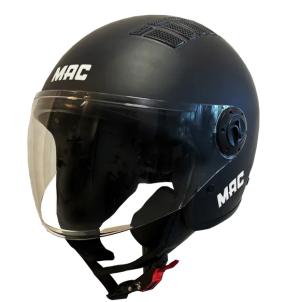 Casco MAC 230 Addax Solid Negro / Mate